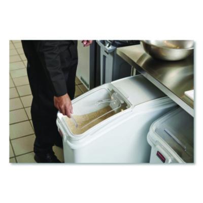 ProSave Mobile Ingredient Bin, 20.57 gal, 13.13 x 29.25 x 28, White, Plastic