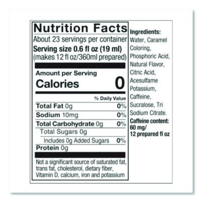 Drink Mix, Diet Cola, 14.8 Oz