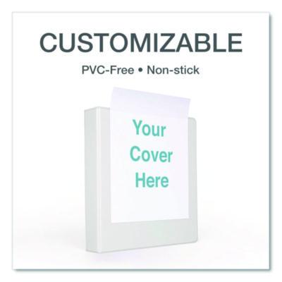 Treated Clearvue Locking Slant-D Ring Binder, 3 Rings, 5