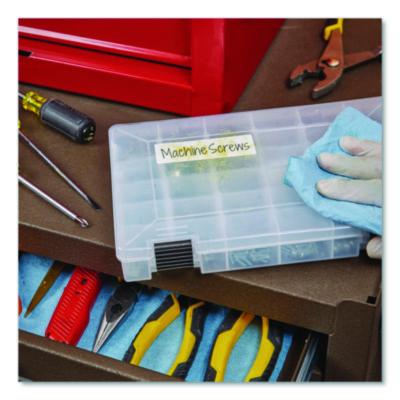 Avery Surface Safe Id Labels, Inkjet/laser Printers, 0.88 X 2.63, White, 33/sheet, 25 Sheets/pack (AVE61501) AVE61501