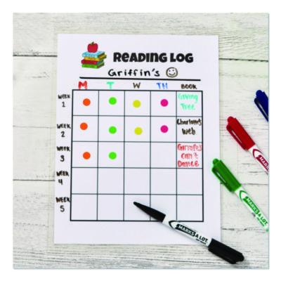 Avery Handwrite-Only Permanent Self-Adhesive Round Color-Coding Labels in Dispensers, 0.25" dia, Dark Blue, 450/Roll, (5793) (AVE05793) AVE05793