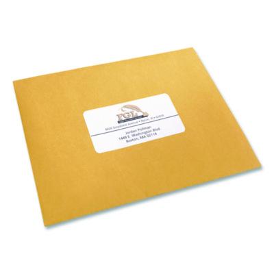 Avery Mini-Sheets Mailing Labels, Inkjet/laser Printers, 2 X 4, White, 4/sheet, 25 Sheets/pack (AVE2163) AVE2163