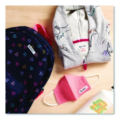 Avery No-Iron Fabric Labels, 0.5 x 1.75, White, 18/Sheet, 3 Sheets/Pack (AVE40720) AVE40720