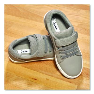 Avery No-Iron Fabric Labels, 0.5 x 1.75, White, 18/Sheet, 3 Sheets/Pack (AVE40720) AVE40720