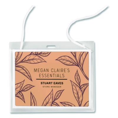 Avery Necklace-Style Badge Holder W/laser/inkjet Insert, Top Load, 4 X 3, We, 50/box (AVE74520) AVE74520