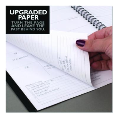 AT-A-GLANCE Elevation Academic Weekly/Monthly Planner, 8.5 x 5.5, Black Cover, 12-Month (July to June): 2024 to 2025 (AAG75101P05) AAG75101P05