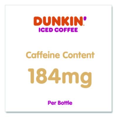 Dunkin Donuts French Vanilla Iced Coffee Drink, 13.7 oz Bottle, 12/Carton (049000072396) GMT049000072396