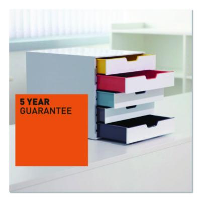 Durable Desktop Document Sorter, 5 Sections, For File Size A4 to C4, 11 x 14 x 11.5, Assorted Colors (DBL762527) DBL762527