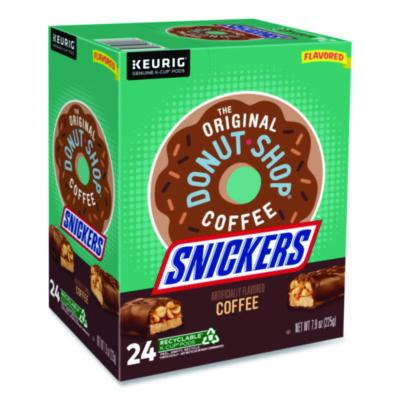 The Original Donut Shop SNICKERS Flavored Coffee K-Cups, 24/Box (GMT9608) GMT9608