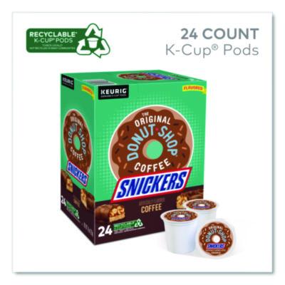The Original Donut Shop SNICKERS Flavored Coffee K-Cups, 24/Box (GMT9608) GMT9608
