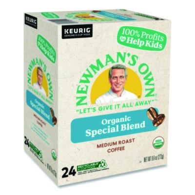 Newman%27s Own Organics Special Blend Coffee K-Cups, 24/Box (GMT4050) GMT4050