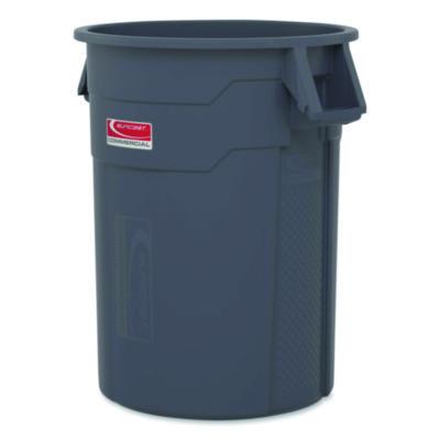 Suncast Commercial® Injection Molded Utility Trash Can