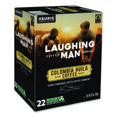 Laughing Man Coffee Company Colombia Huila K-Cup Pods, 22/box (GMT8337) GMT8337
