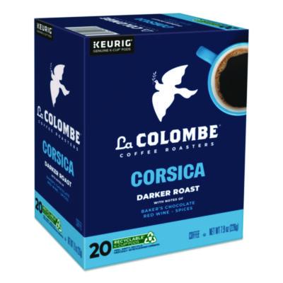 La Colombe Coffee K-Cup Pods, Corsica Dark Roast, 20/Box (GMT0328) GMT0328