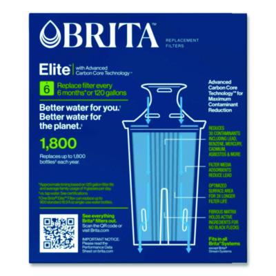 Brita Elite Pitcher Filter, 12/Carton (CLO36247CT) CLO36247CT