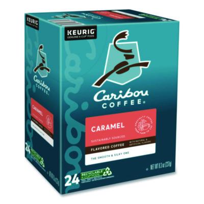Caribou Coffee Caramel Hideaway K-Cups, Mild Roast, 24/Box (6996) GMT6996