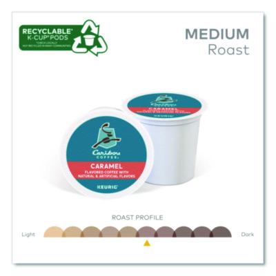 Caribou Coffee Caramel Hideaway K-Cups, Mild Roast, 24/Box (6996) GMT6996