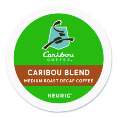 Caribou Coffee Caribou Blend Decaf Coffee K-Cups, 24/Box (6995) GMT6995