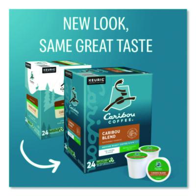 Caribou Coffee Caribou Blend Decaf Coffee K-Cups, 96/Carton (6995CT) GMT6995CT