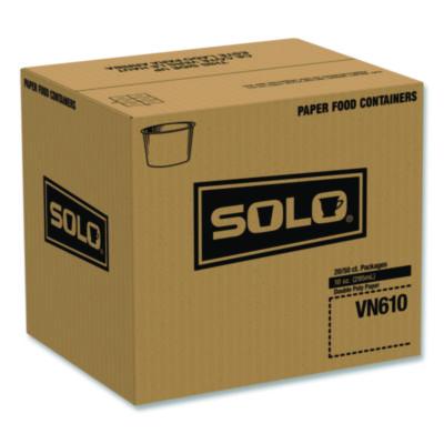 SOLO® Double Poly Paper Food Containers