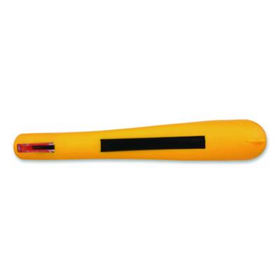 CrewSafe X-traSafe CU Safety Utility Knife, Plastic Handle, Yellow, 6/Pack (CEWXSCU03101) CEWXSCU03101