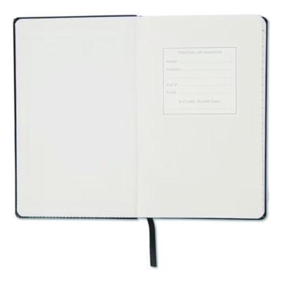 Markings by C.R. Gibson Bonded Leather Journal, 1-Subject, Narrow Rule, Black Cover, (240) 8.25 x 5 Sheets (CGBMJ54791) CGBMJ54791