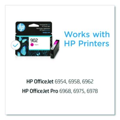 HP 902, (T6L90AN) Magenta Original Ink Cartridge HEWT6L90AN