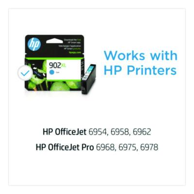 HP 902XL Cyan High Yield Original Ink Cartridge (T6M02AN) HEWT6M02AN