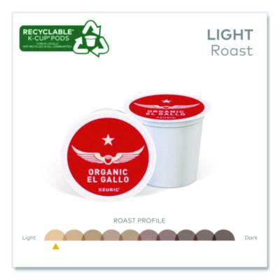 Intelligentsia El Gallo Organic Coffee K-Cups, Light Roast, 20/Box (0154) GMT0154