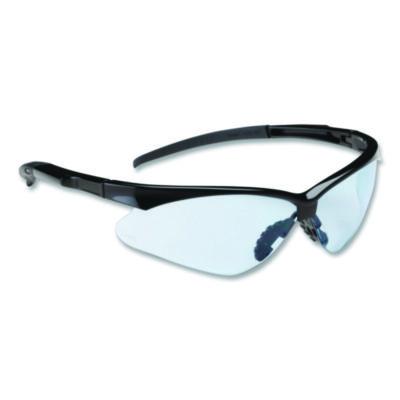 Bouton Adversary Optical Safety Glasses, Scratch-Resistant, Light Blue Lens, Black Frame (BOU250280003) BOU250280003
