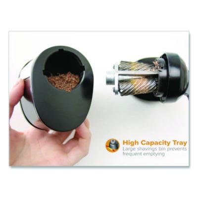 Bostitch Manual Pencil Sharpener, 2.68 x 4.33 x 5.43, Black, 12/Carton (BOSMPS1BLKCT) BOSMPS1BLKCT