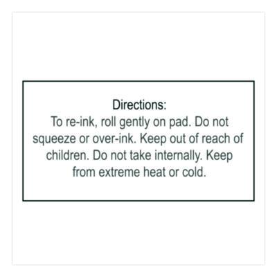 COSCO Premium Roll-On Ink, 2 Oz, Black (COS030259) COS030259