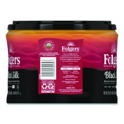 Folgers Coffee, Black Silk, 22.6 oz Canister (20540) FOL20540