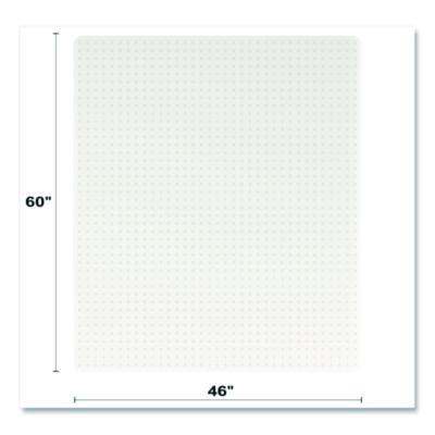 deflecto Oceanmat Carpet Chair Mat, 46 x 60, Clear (DEFCM1K442FOCB) DEFCM1K442FOCB