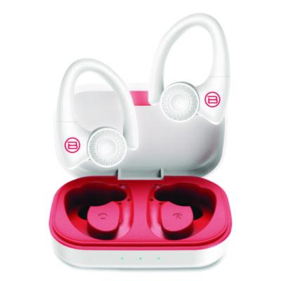ByTech Bluetooth Sports Earbuds, White (BTHBCAUBE119WT) BTHBCAUBE119WT