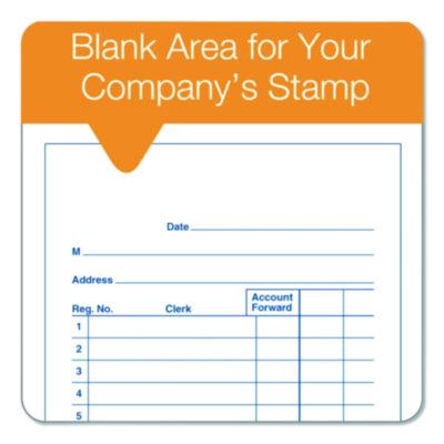 Adams Multipart General-Purpose Sales Pad, Two-Part Carbonless, 3.34 x 5.13, 50 Forms/Pad, 10 Pads/Pack (ABFDC3510) ABFDC3510