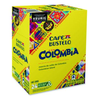 Cafe Bustelo 100 Percent Colombian K-Cups, 24/Box (6107) GMT6107