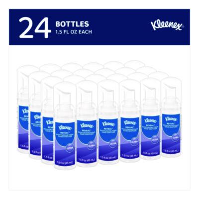Kleenex Ultra Moisturizing Foam Hand Sanitizer, 1.5 oz Pump Bottle, Unscented (34604 CT) KCC34604