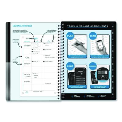 Five Star Academic Year Customizable Student Weekly/Monthly Planner, 8.5 x 6.75, 12-Month (July to June), 2024 to 2025 (AAGCAW45100) AAGCAW45100