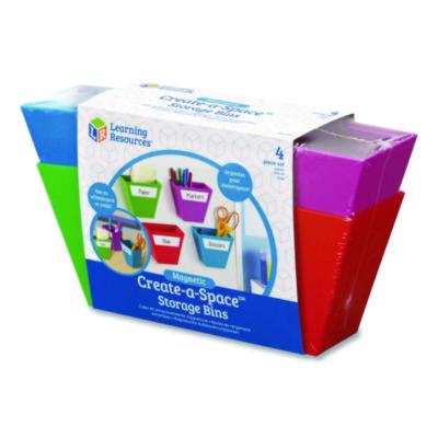 Learning Resources® Magnetic Create-a-Space™ Storage Bins
