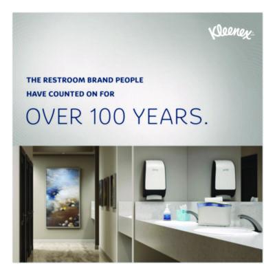 KleenexReveal Multi-Fold Towels, 2-Ply, 8 x 9.4, White, 16/Carton (46321) KCC46321