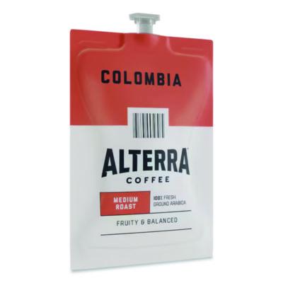 Alterra Coffee Freshpack Pods, Colombia, Medium Roast, 0.28 oz, 100/Carton (MDRA180) MDKMDRA180