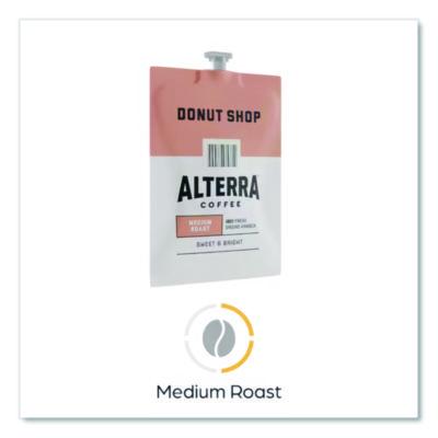 Alterra Coffee Freshpack Pods, Donut Shop Blend, Medium Roast, 0.28 oz, 100/Carton (MDRA200) MDKMDRA200