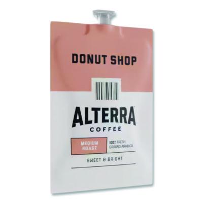 Alterra Coffee Freshpack Pods, Donut Shop Blend, Medium Roast, 0.28 oz, 100/Carton (MDRA200) MDKMDRA200