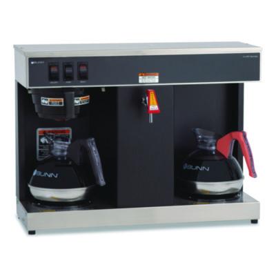 BUNN VLPF 12-Cup Automatic Coffee Brewer, Gray/Stainless Steel (BUN074000005) BUN074000005