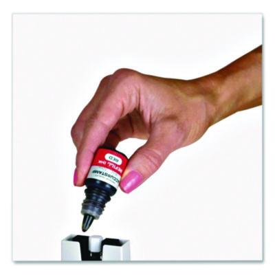 COSCO Accu-Stamp Refill Ink, 0.35 Oz, Blue/red (COS032958) COS032958