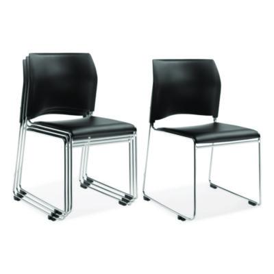 NPS® 8700 Series Cafetorium Plush Vinyl Stack Chair