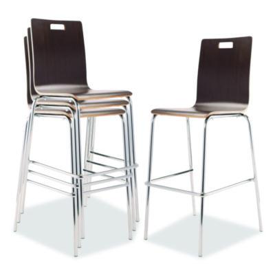 NPS® Bushwick Series Bentwood Stool