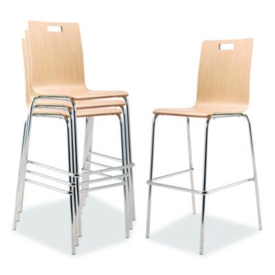 NPS® Bushwick Series Bentwood Stool