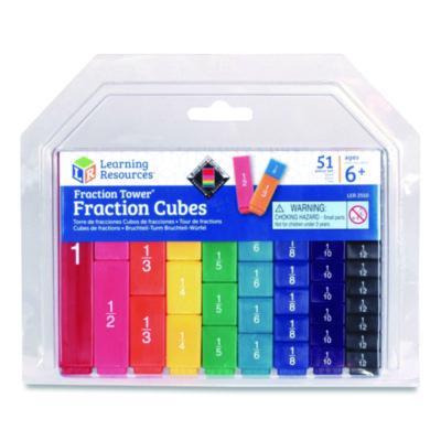 Learning Resources® Fraction Tower® Fraction Cubes